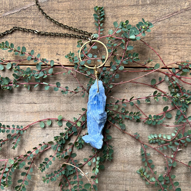 Blue Kyanite Necklace