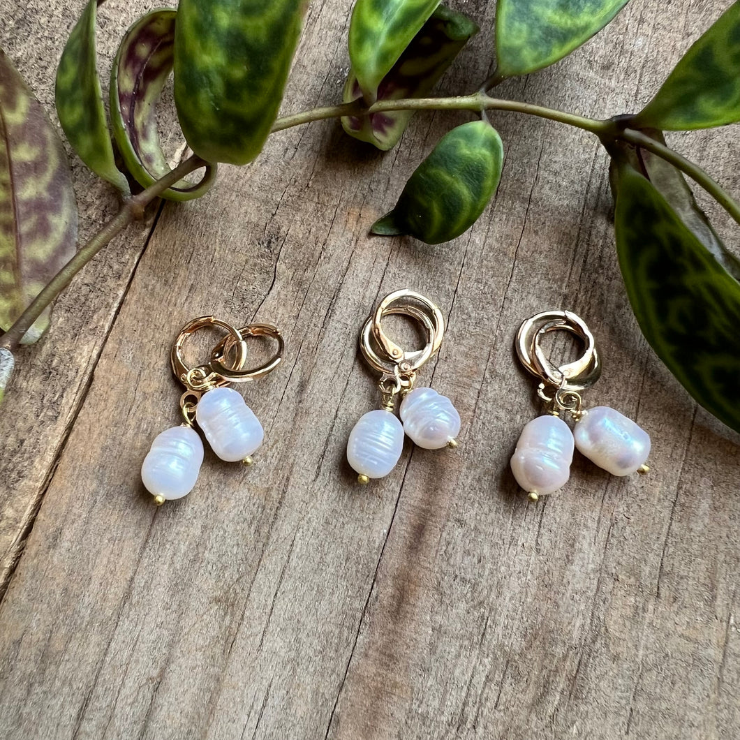Small Freshwater Pearl Earrings