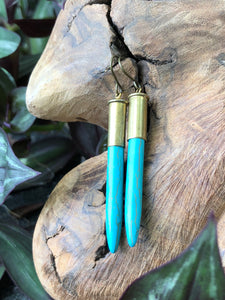 Transformed Bullets & Turquoise Howlite